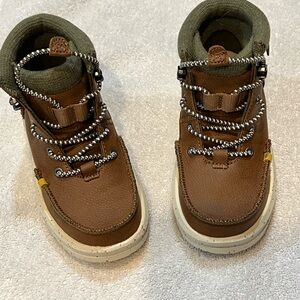 Toddler Hey Dude Bradley boot walnut size 9